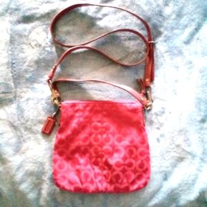 Coach Petite Pink Purse